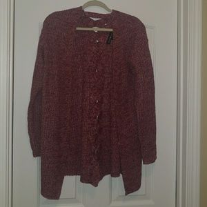 Open Cardigan Sweater